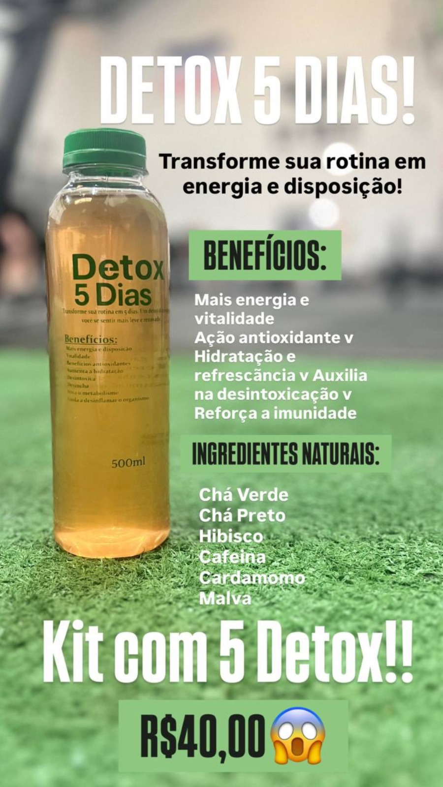 Kit Detox 5 Dias